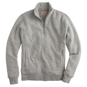 J Crew Summit fleece half-zip pullover jacket